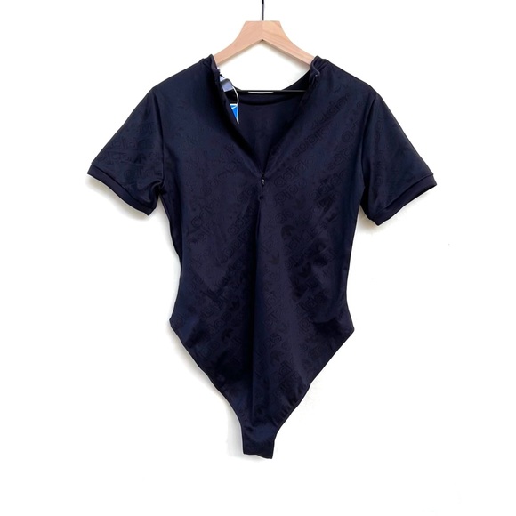 adidas Black Jacquard Bodysuit - Picture 13 of 14